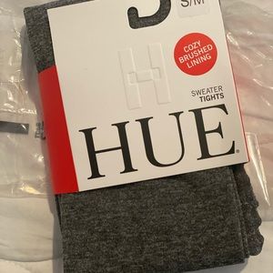 HUE Brushed Lining Heather Grey Sweater Leggings